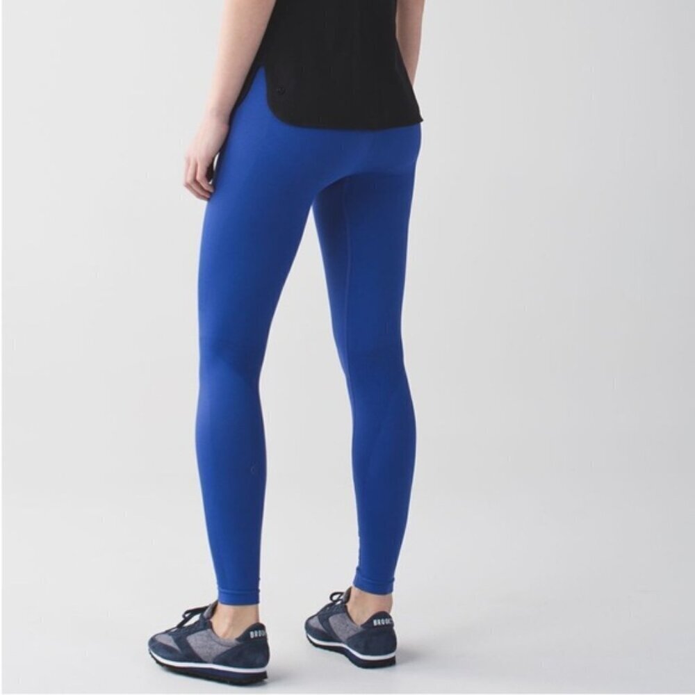 Lululemon Zone In Tight Sapphire Blue - Picture 4 of 9